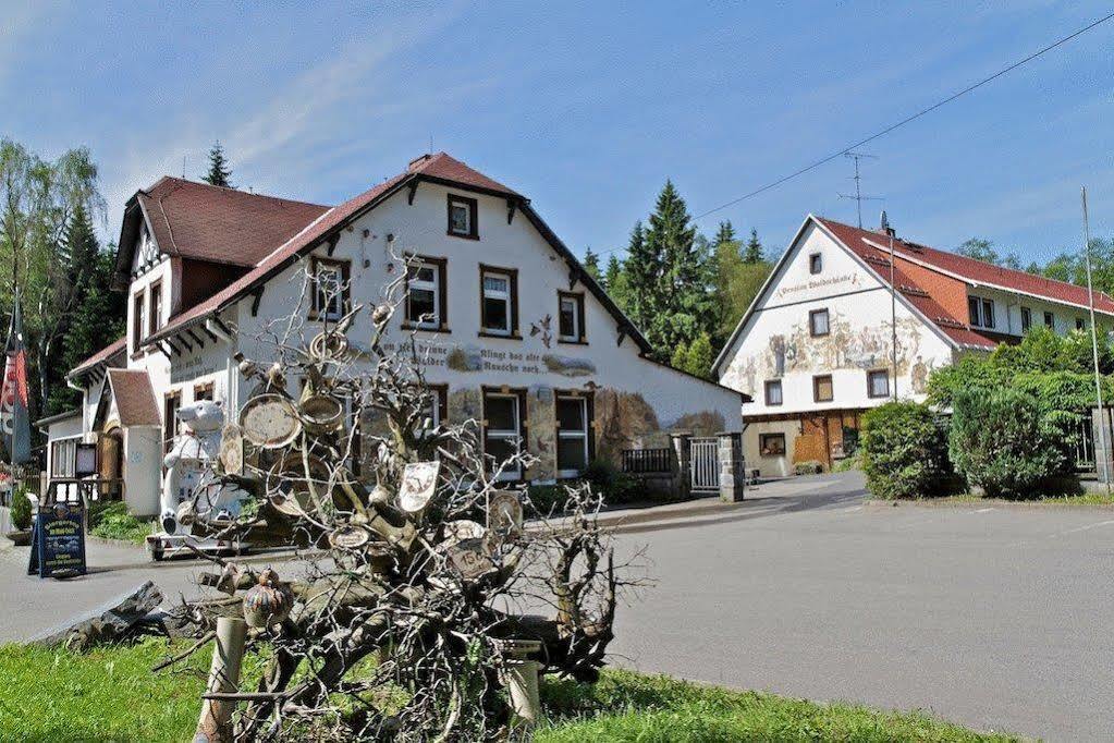 Pension Waldsch\u00E4nke Geyer Exterior foto